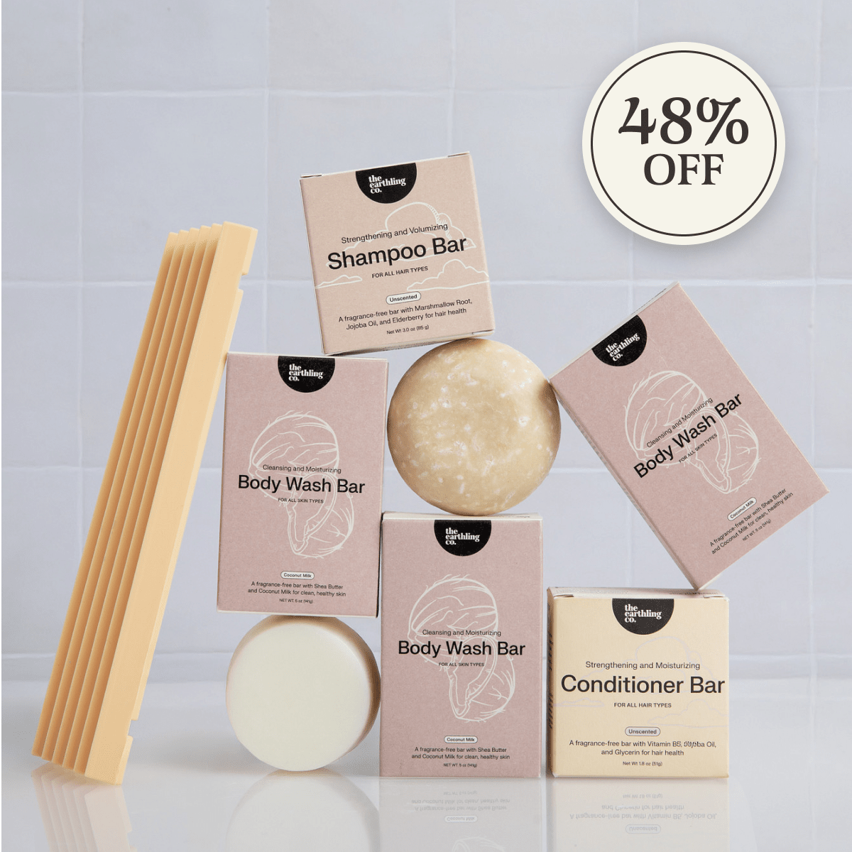 Fragrance-free Shower Bundle